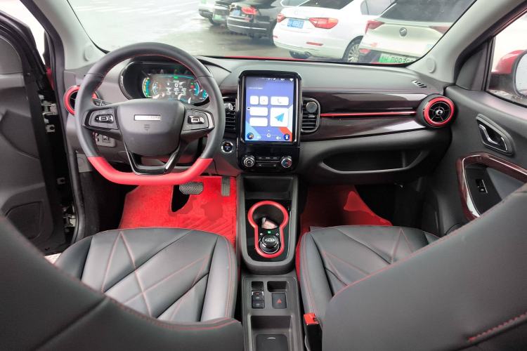 Used Chery Little Ant 2022 Sweet Pink Edition Full-Sugar Version Lithium Iron Phosphate 30 kW 301 km Center Console