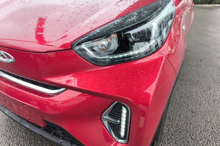 Used Chery Little Ant 2022 Sweet Pink Edition Full-Sugar Version Lithium Iron Phosphate 30 kW 301 km Left Front Headlight