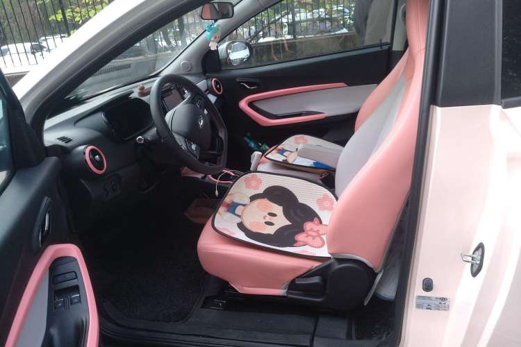 Used Chery Little Ant 2022 Sweet Pink Edition Half-Sugar Version Lithium Iron Phosphate 29.2 kWh 30 kW 301 km Left Front Seat