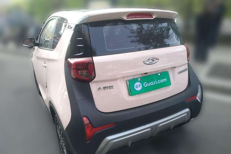 Used Chery Little Ant 2022 Sweet Pink Edition Half-Sugar Version Lithium Iron Phosphate 29.2 kWh 30 kW 301 km Rear Left 45 Deg