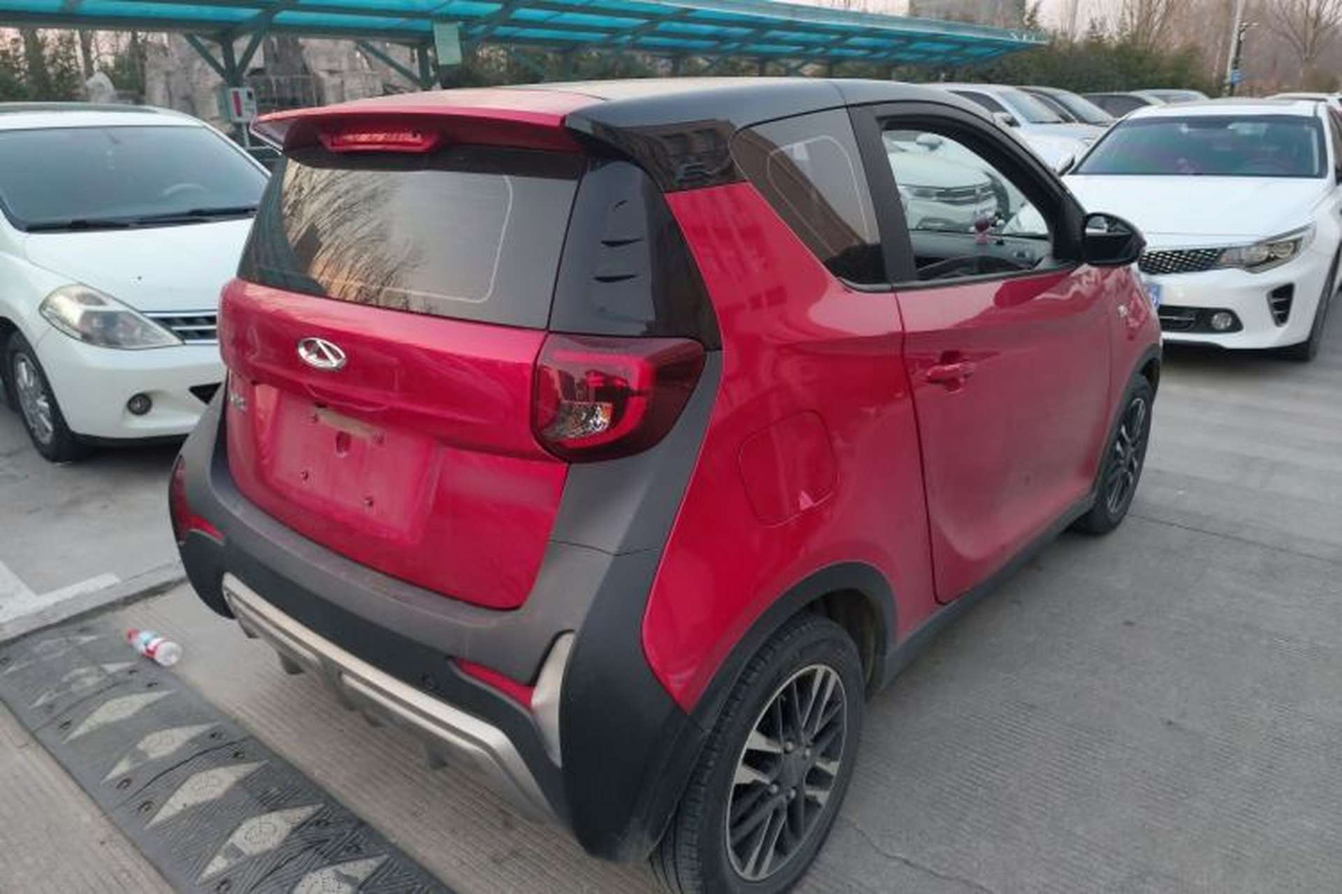 Used Chery Little Ant 2022 Sweet Pink Edition Half-Sugar Version Lithium Iron Phosphate 29.2 kWh 30 kW 301 km Rear Right 45 Deg