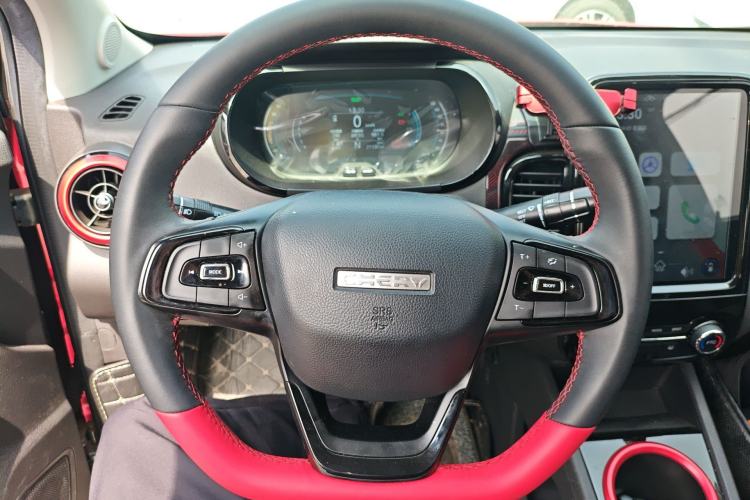 Used Chery Little Ant 2022 Sweet Pink Edition Half-Sugar Version Lithium Iron Phosphate 30 kW 301 km Steering Wheel
