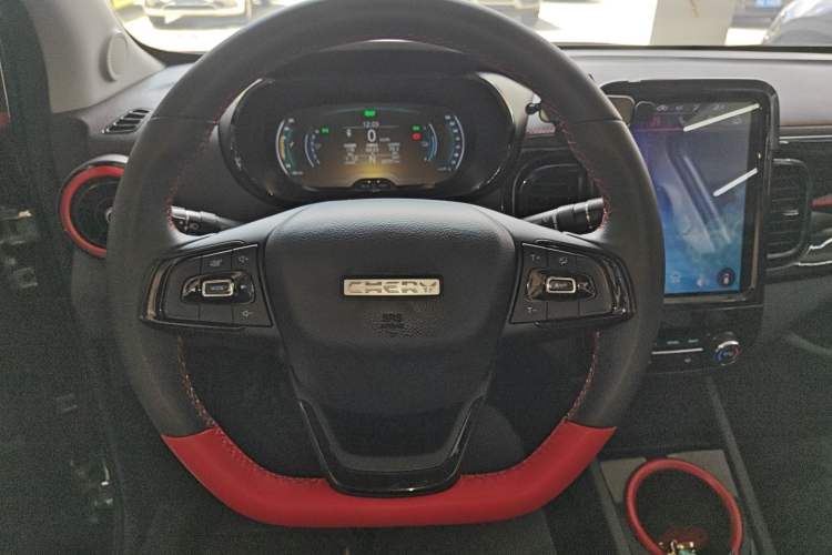 Used Chery Little Ant 2022 Sweet Pink Edition Full-Sugar Version Lithium Iron Phosphate 30 kW 301 km Steering Wheel