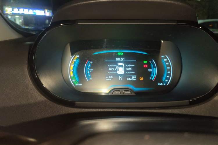 Used Chery Little Ant 2022 Sweet Pink Edition Half-Sugar Version Lithium Iron Phosphate 30 kW 301 km Instrument Cluster