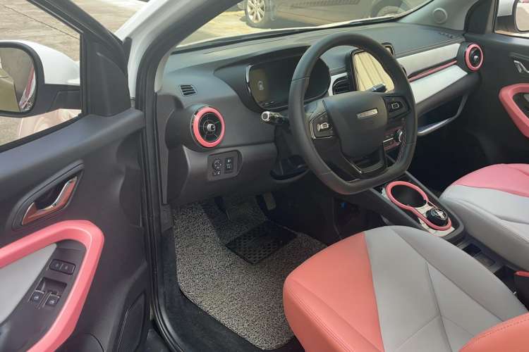 Used Chery Little Ant 2022 Restyled Version Sweet Pink Edition Half-Sugar Version 30.6 kWh 30 kW 301 km Interior 2