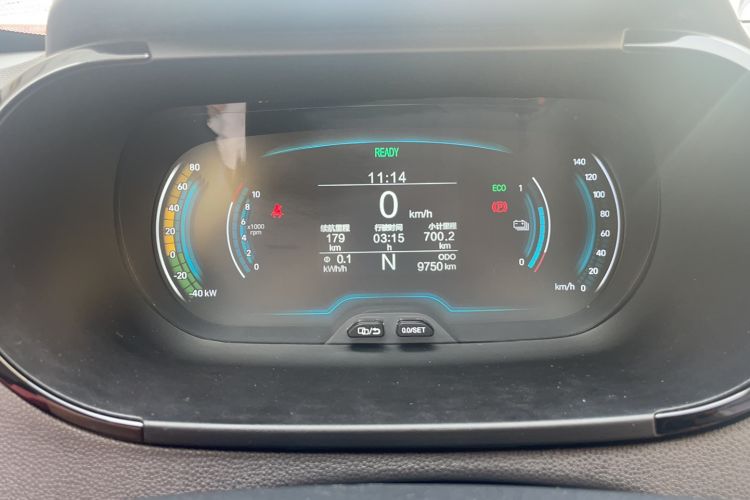 Used Chery Little Ant 2022 Restyled Version Sweet Pink Edition Half-Sugar Version 30.6 kWh 30 kW 301 km Odometer Close Up