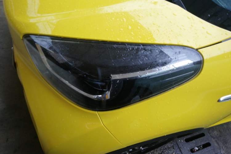 Used Chery Little Ant 2022 Revised Version Sweet Pink Edition Half-Sugar Version Lithium Iron Phosphate 30.7 kWh 30 kW 301 km Left Front Headlight