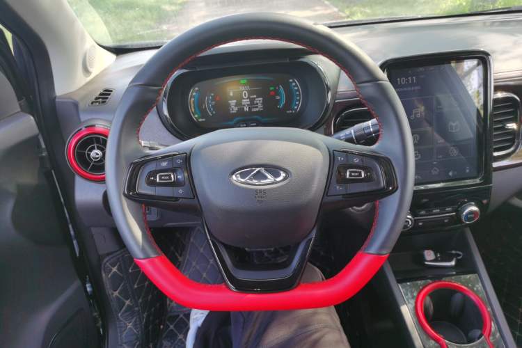 Used Chery Little Ant 2023 301km True Love Plus Version Lithium Iron Phosphate Steering Wheel