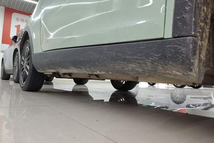 Used Chery Little Ant 2023 301km True Love Plus Version Lithium Iron Phosphate Right Side Sill
