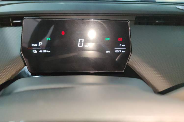 Used Chery Little Ant 2024 Youth Edition 321 km Range Cool Love Version 29.23 kWh Odometer Close Up