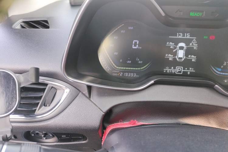 Used Chery New Energy Arrizo 5e 2018 450 Smart Edition Odometer Close Up
