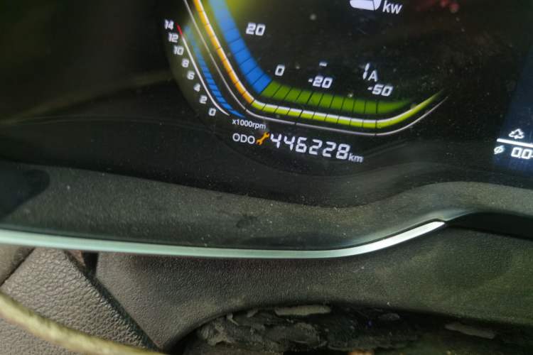 Used Chery New Energy Arrizo 5e 2018 450 Smart Edition Odometer Close Up