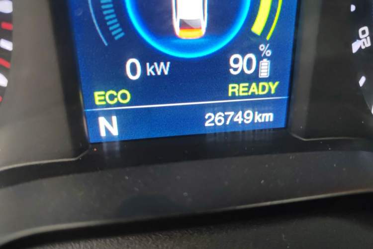 Used Chery New Energy Arrizo 5e 2018 450 Smart Edition Odometer Close Up