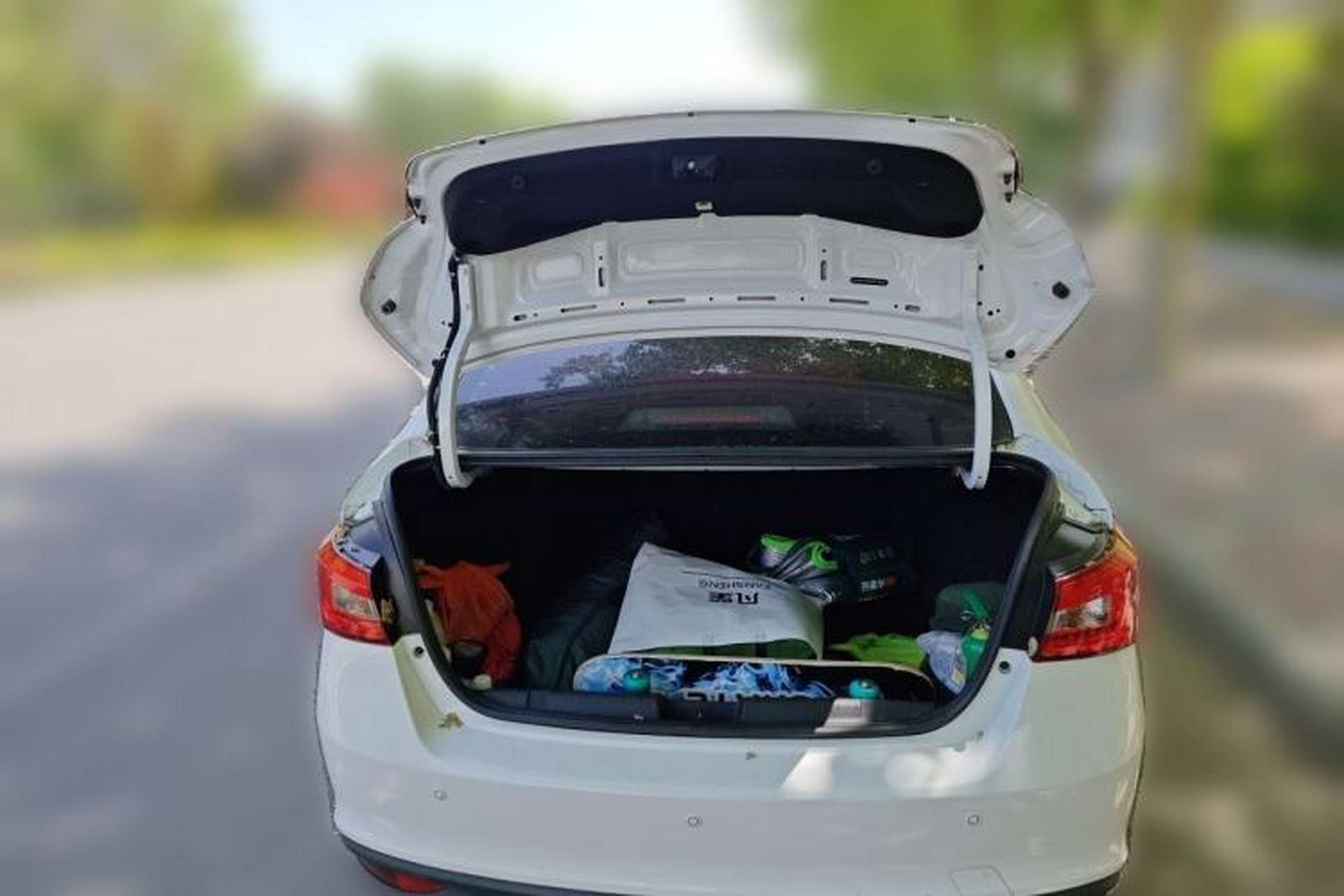 Used Chery New Energy Arrizo 5e 2018 450 ZhiShang Edition Trunk