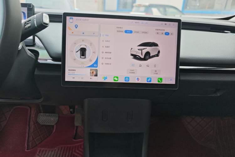 Used Chery New Energy Boundless Pro 2022 301km "Divine Beast" Version Lithium NMC Audio And AC Panel