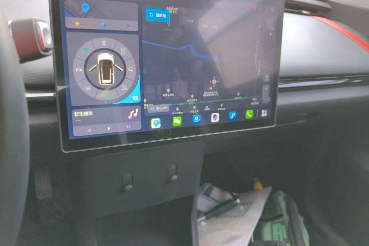 Used Chery New Energy Boundless Pro 2022 301km LingShou Edition Lithium Iron Phosphate Audio And AC Panel