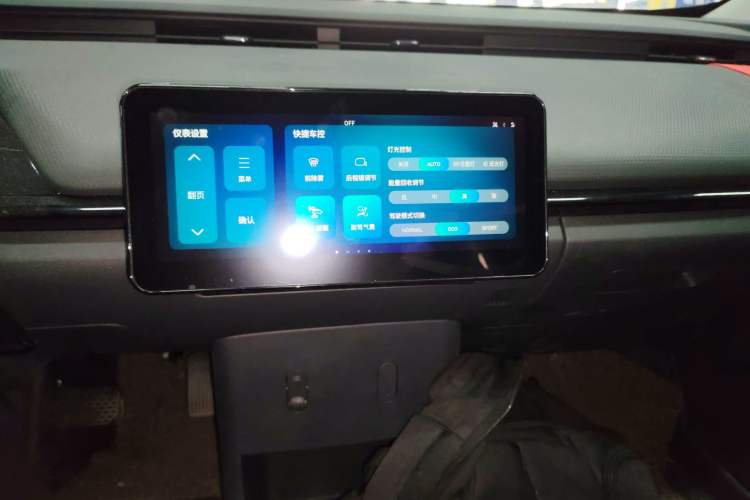 Used Chery New Energy Boundless Pro 2022 301km "WoW" Edition Lithium Iron Phosphate Audio And AC Panel
