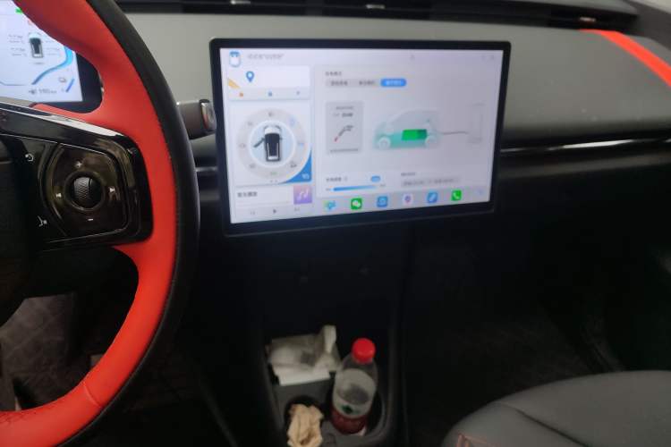 Used Chery New Energy Boundless Pro 2022 301 km Range "Divine Beast" Version Lithium-Ion Battery 30.6 kWh Audio And AC Panel