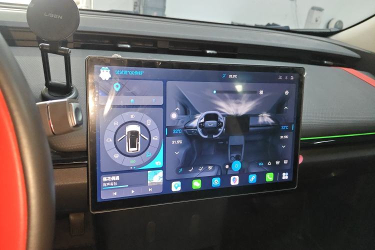 Used Chery New Energy Boundless Pro 2022 408 km Range Shenshou Version Lithium-Ion Battery Audio And AC Panel