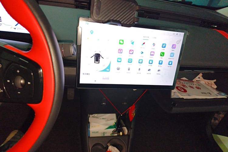 Used Chery New Energy Boundless Pro 2022 301km "WoW" Edition Lithium Iron Phosphate Audio And AC Panel