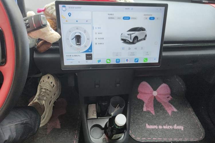 Used Chery New Energy Boundless Pro 2022 301km LingShou Edition Lithium Iron Phosphate Audio And AC Panel