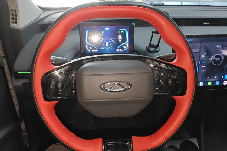 Used Chery New Energy Boundless Pro 2022 408 km Range Shenshou Version Lithium-Ion Battery Steering Wheel