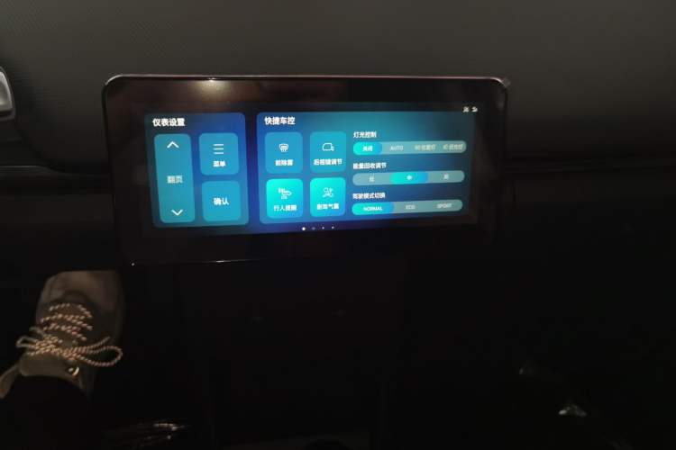 Used Chery New Energy Boundless Pro 2022 301km "WoW" Edition Lithium Iron Phosphate Audio And AC Panel