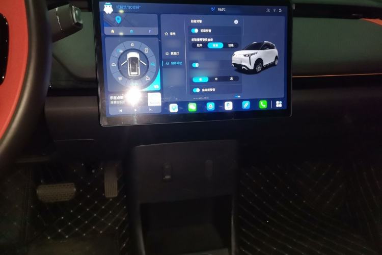 Used Chery New Energy Boundless Pro 2022 301km "Divine Beast" Version with Lithium Iron Phosphate Audio And AC Panel