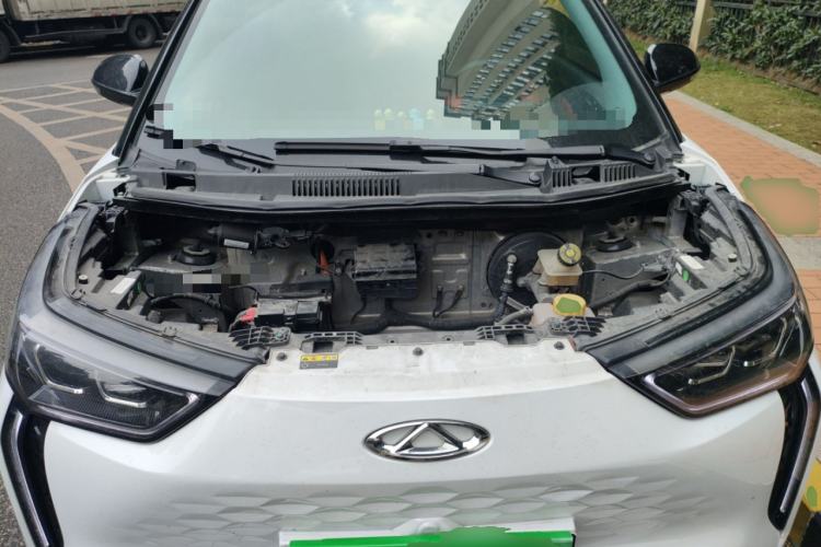 Used Chery New Energy Boundless Pro 2022 301km "WoW" Edition NMC Lithium Battery 30.6 kWh Engine Bay
