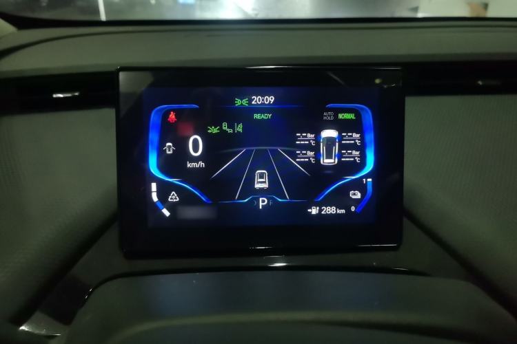 Used Chery New Energy Boundless Pro 2022 301km "Divine Beast" Version with Lithium Iron Phosphate Instrument Cluster