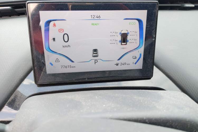Used Chery New Energy Boundless Pro 2022 301km LingShou Edition Lithium Iron Phosphate Instrument Cluster