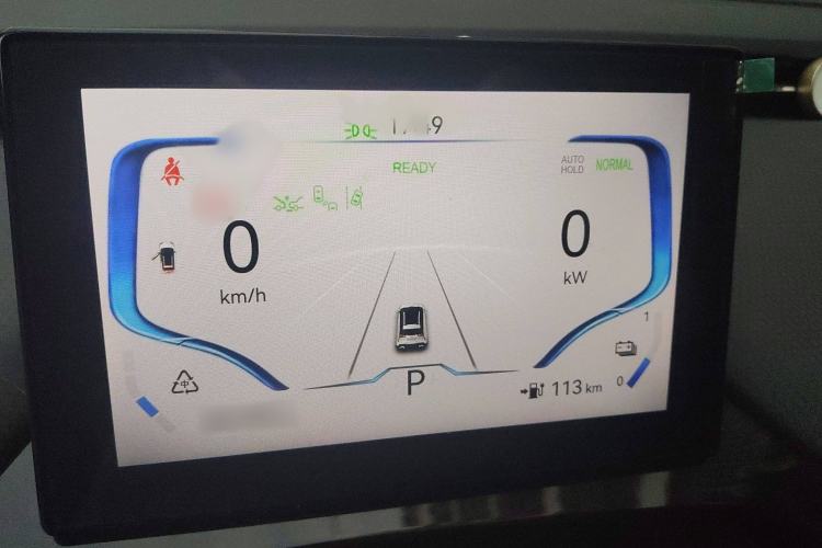 Used Chery New Energy Boundless Pro 2022 301 km Range "Divine Beast" Version Lithium-Ion Battery 30.6 kWh Instrument Cluster