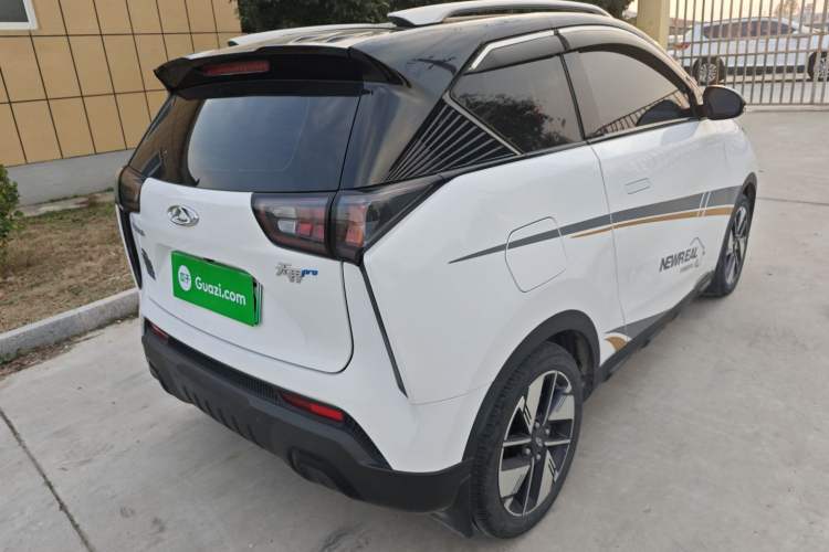 Used Chery New Energy Boundless Pro 2022 301km "Divine Beast" Version with Lithium Iron Phosphate Rear Right 45 Deg