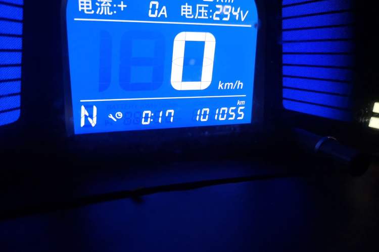 Used Chery New Energy eQ 2015 Comfort Model Odometer Close Up