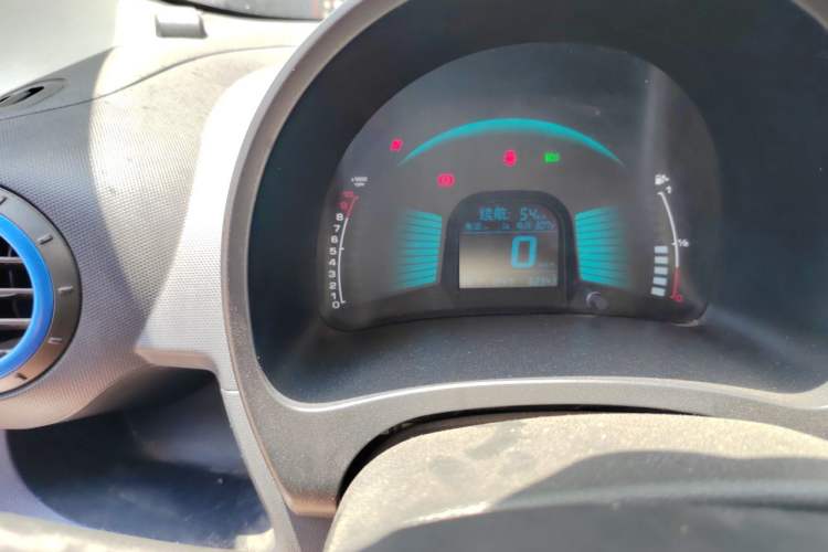Used Chery New Energy eQ 2017 Sharing Version Odometer Close Up