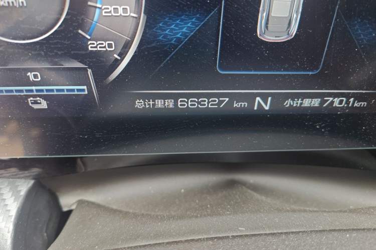 Used Chery New Energy eQ5 2020 High-Energy Pro Edition Odometer Close Up