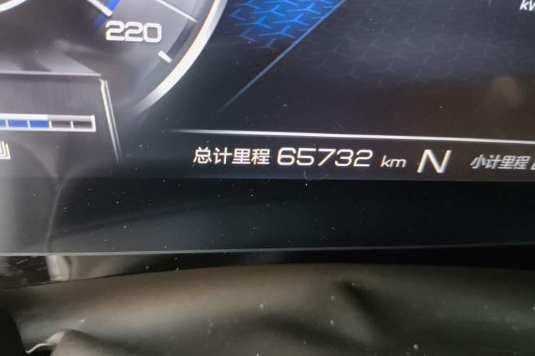 Used Chery New Energy eQ5 2020 High-Energy Pro Edition Odometer Close Up