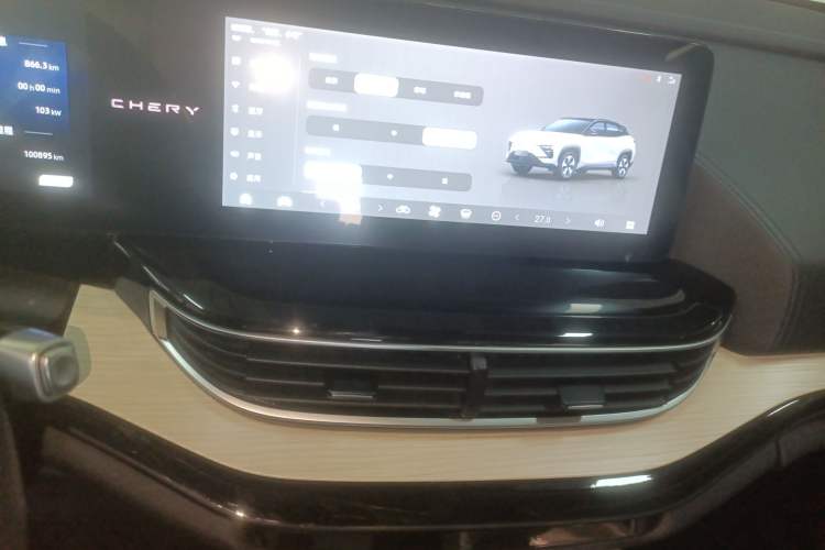 Used Chery New Energy eQ7 2023 512km Pro Audio And AC Panel