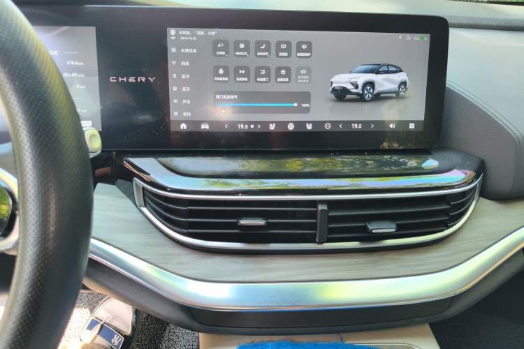 Used Chery New Energy eQ7 2023 512 km Ultra-Luxury Version Audio And AC Panel