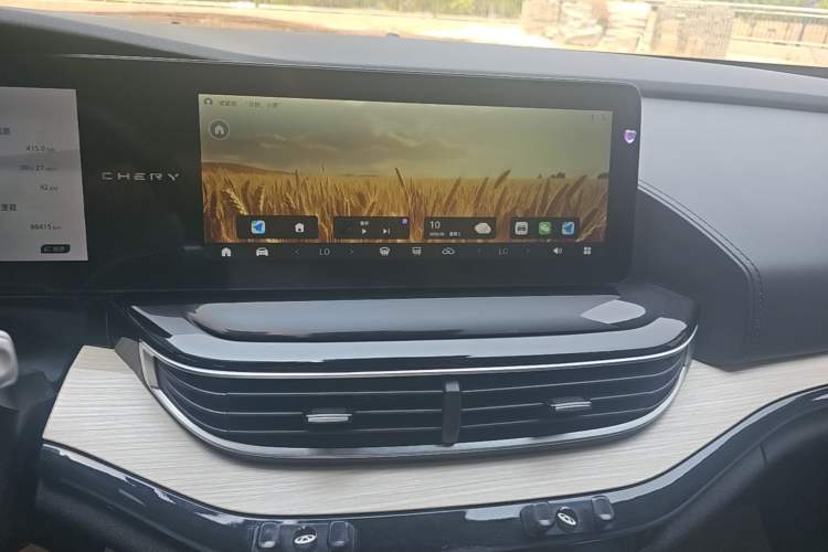 Used Chery New Energy eQ7 2023 512km Air Audio And AC Panel