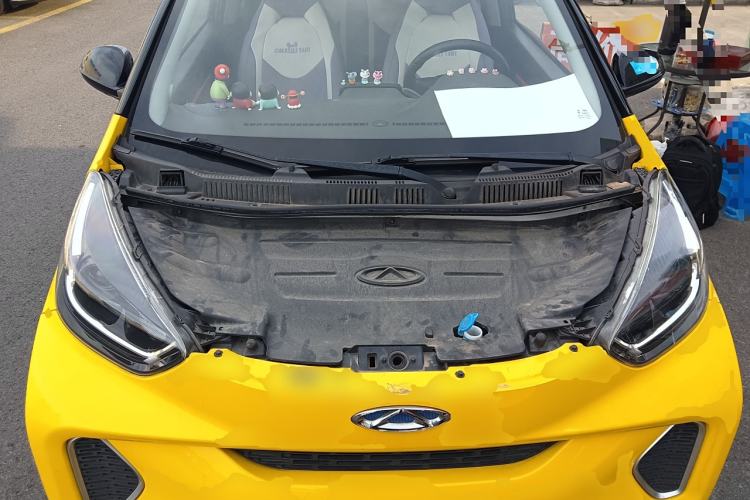 Used Chery New Energy Little Ant 2021 150 000 Yuan Ant Fan Edition Ant Trend Version Lithium-Ion Battery Engine Bay