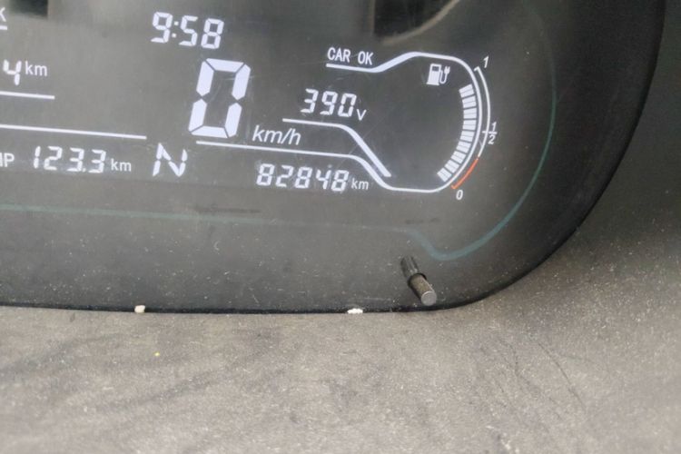 Used Chery New Energy Little Ant 2018 400 4-Seater Smart Edition Odometer Close Up
