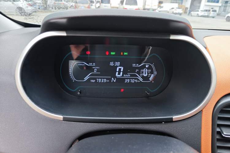 Used Chery New Energy Little Ant 2018 400 4-Seater Smart Edition Odometer Close Up