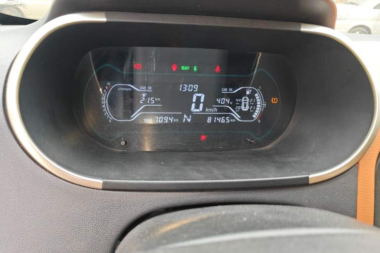 Used Chery New Energy Little Ant 2018 400 4-Seater Smart Edition Odometer Close Up
