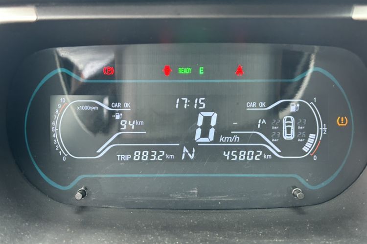 Used Chery New Energy Little Ant 2018 400 4-Seater Smart Edition Odometer Close Up