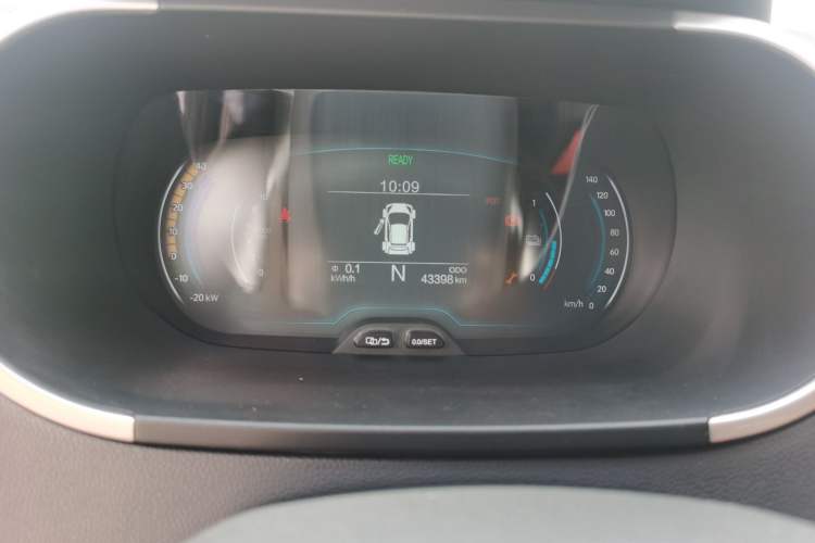 Used Chery New Energy Little Ant 2019 4-Seater Smart Edition 30.6 kWh Odometer Close Up