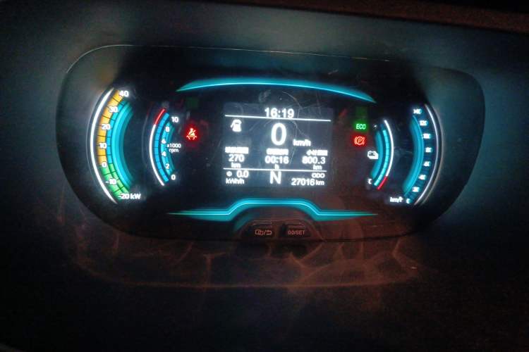 Used Chery New Energy Little Ant 2019 4-Seater Smart Edition 35 kWh Instrument Cluster