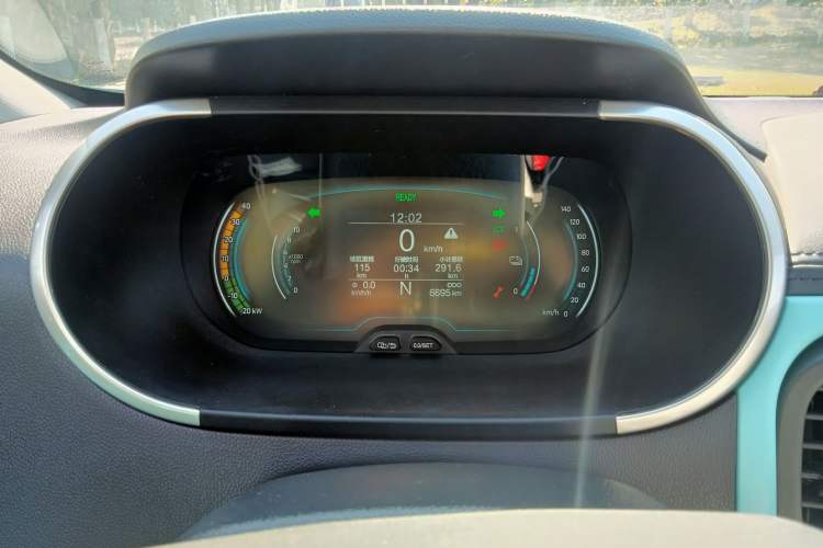 Used Chery New Energy Little Ant 2021 200 000 Yuan "Ant Fan" Edition Energized Version NMC Lithium Battery 301 km Instrument Cluster