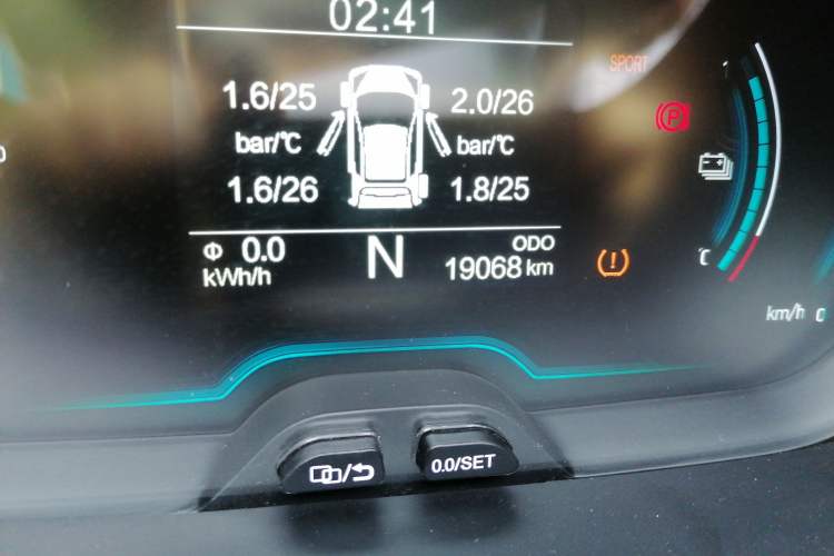 Used Chery New Energy Little Ant 2021 Revised Version 150 000 Yuan Ant Fan Edition New Ant Cool Edition Lithium Iron Phosphate Odometer Close Up