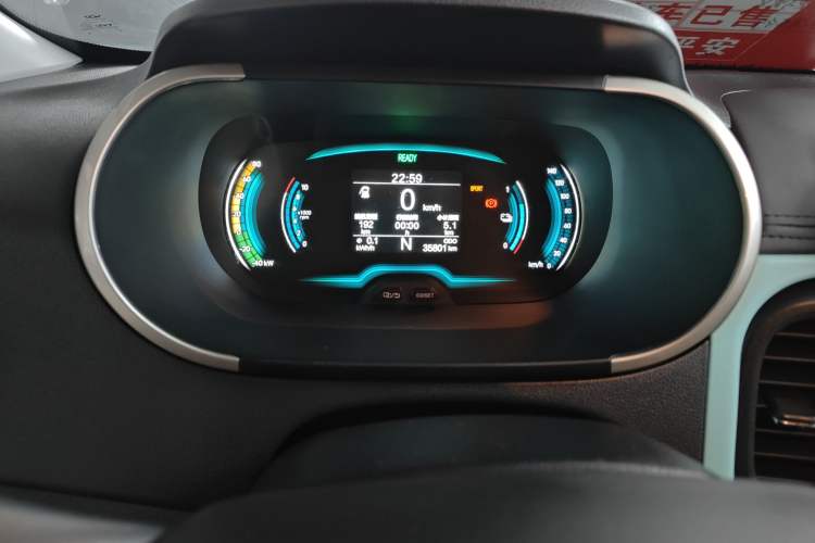 Used Chery New Energy Little Ant 2021 200 000-Yuan Ant Fan Edition Talent Version NMC Battery 301 km Instrument Cluster